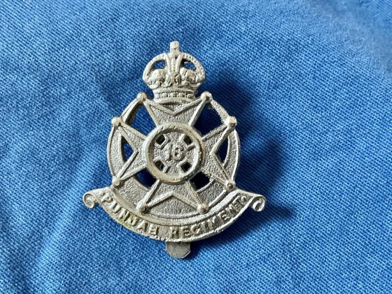 WW2 16th Punjab Regiment cap badge