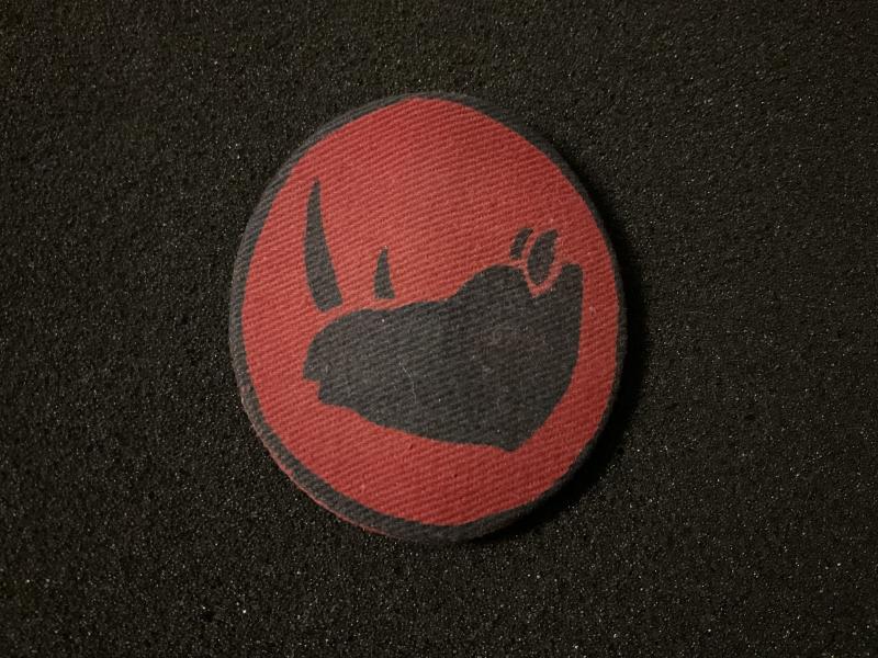 WW2 11th  East African Division (2nd pattern) formation sign