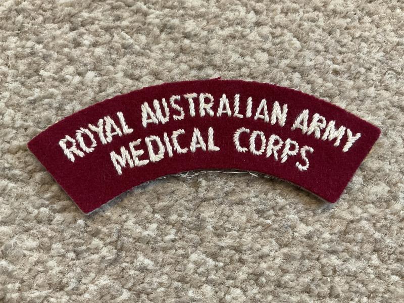 ROYAL AUSTRALIAN ARMY MEDICAL CORPS title