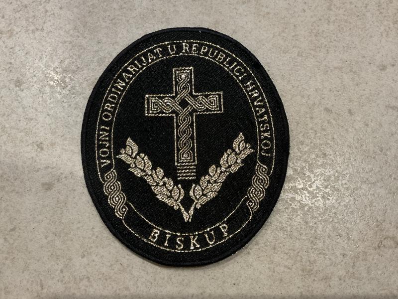 Croatian Army Chaplains Department Bishops badge