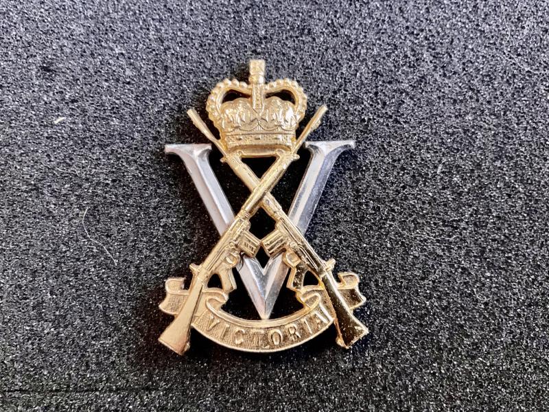 Australian Royal Victoria Regiment anodised cap badge