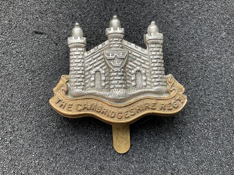 The Cambridgeshire Regiment cap badge