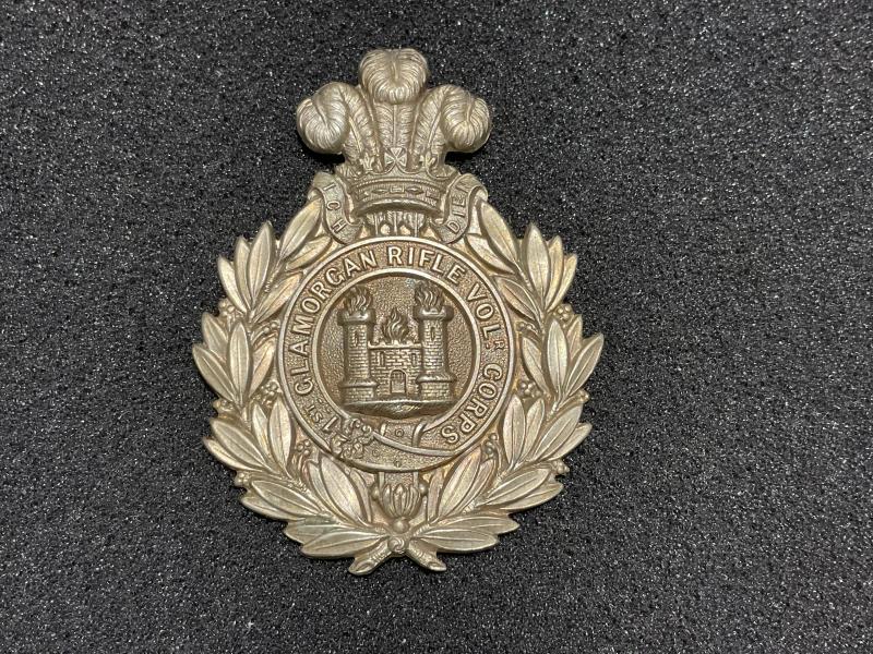 1st (Margam) Glamorgan Rifle Vols Corps glengarry badge