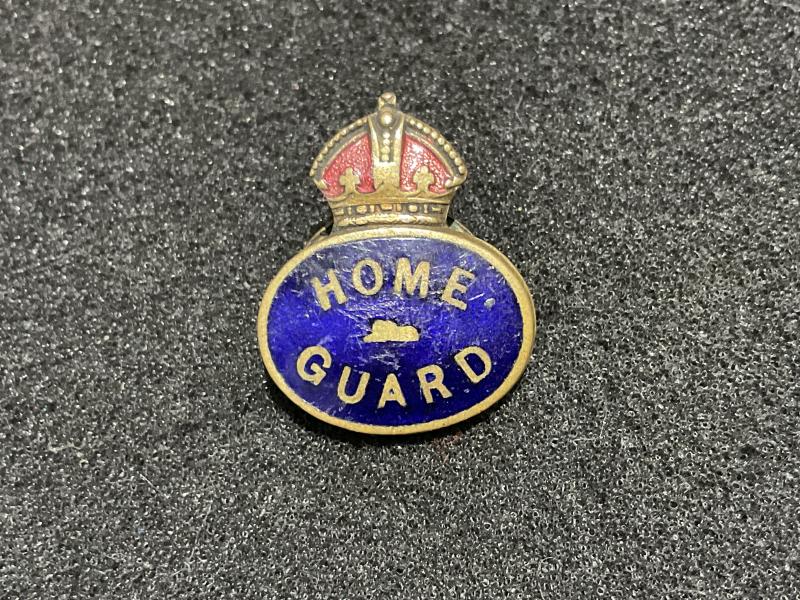 WW2 Home Guard Invasion Defence lapel badge