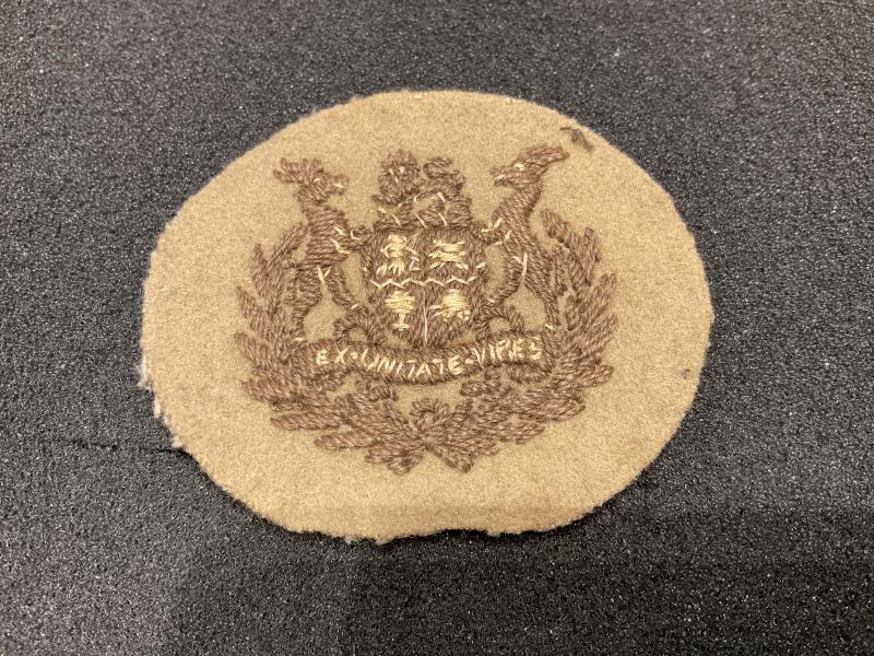 WW2 South African Military forces Cloth W/O sleeve badge
