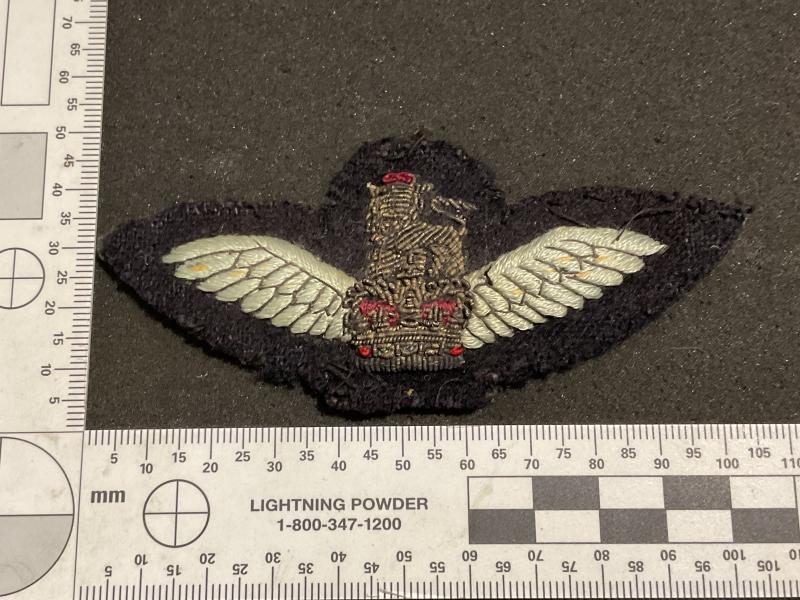 Army Air Corps pilots full size bullion wing