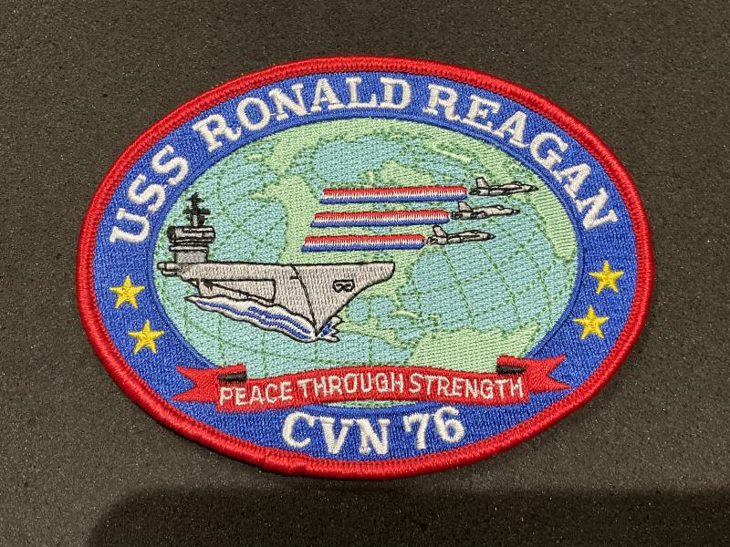 USS RONALD REAGAN CVN 76 Patch