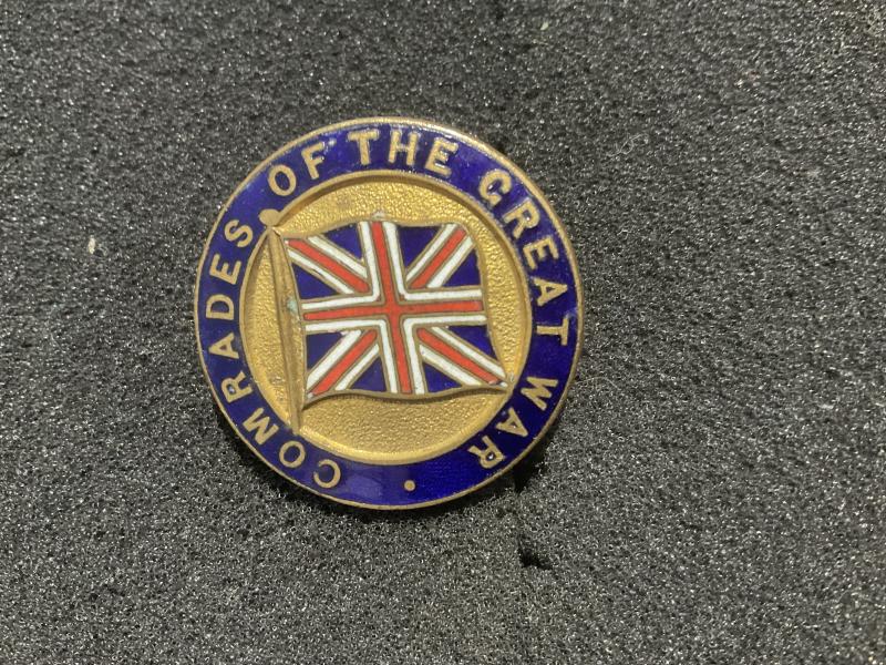 Comrades of the Great War lapel badge