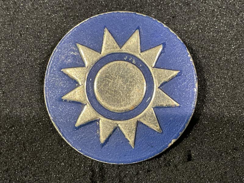 WW2 Nationalist Chinese cap badge