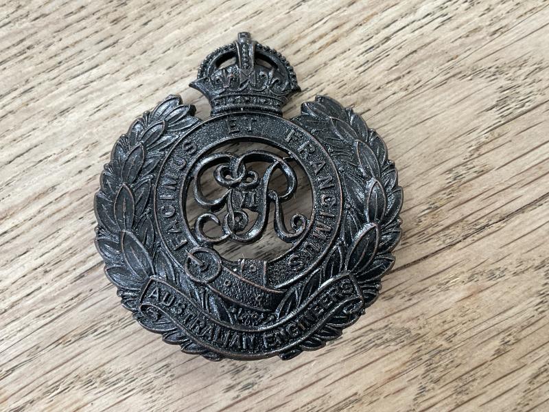 WW2 Australian Engineers cap badge circa 1930-42