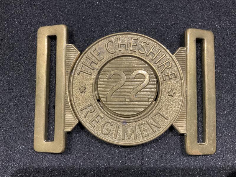 The Cheshire Regiment stable belt clasp