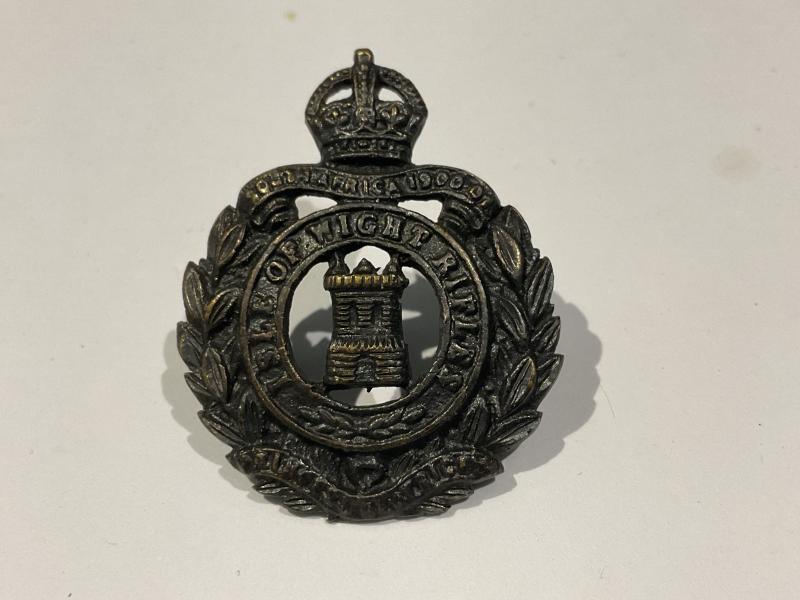 8th Btn, Hampshire Regt, Isle of Wight Rifles collar badge