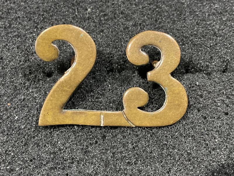 WW1 23rd Infantry Battalion shoulder title