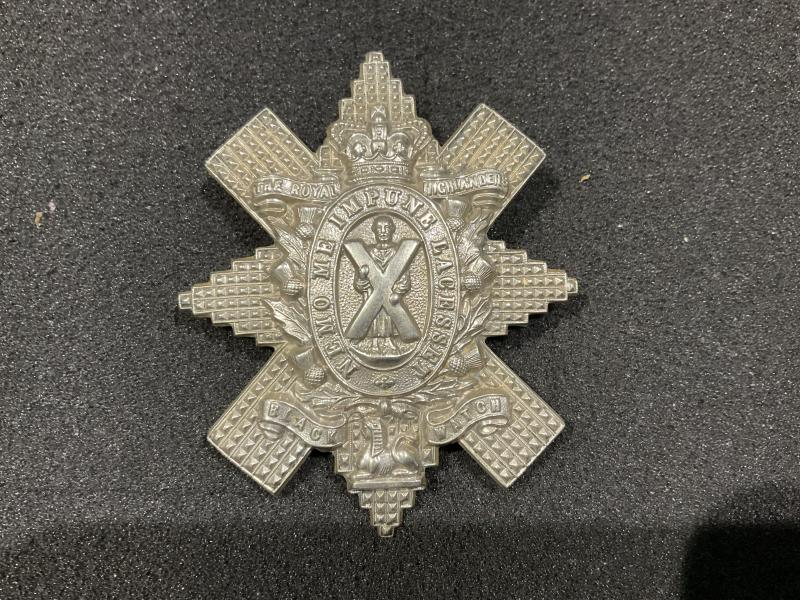 QVC The Royal Highlanders , Black Watch glengarry badge