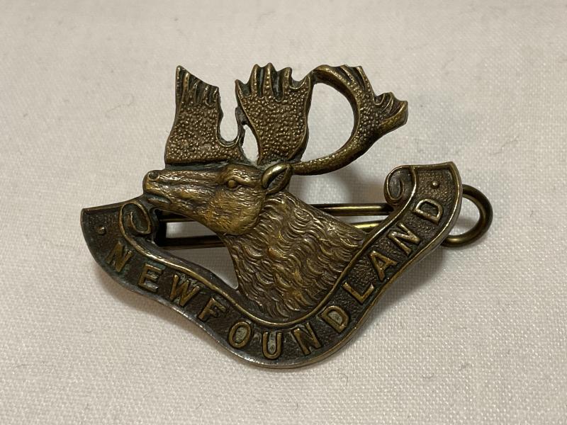 WW1 Newfoundland Regiment cap badge
