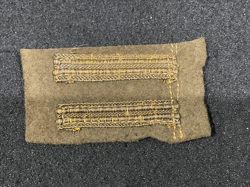 WW1 Officers tunic double wound stripe in bullion