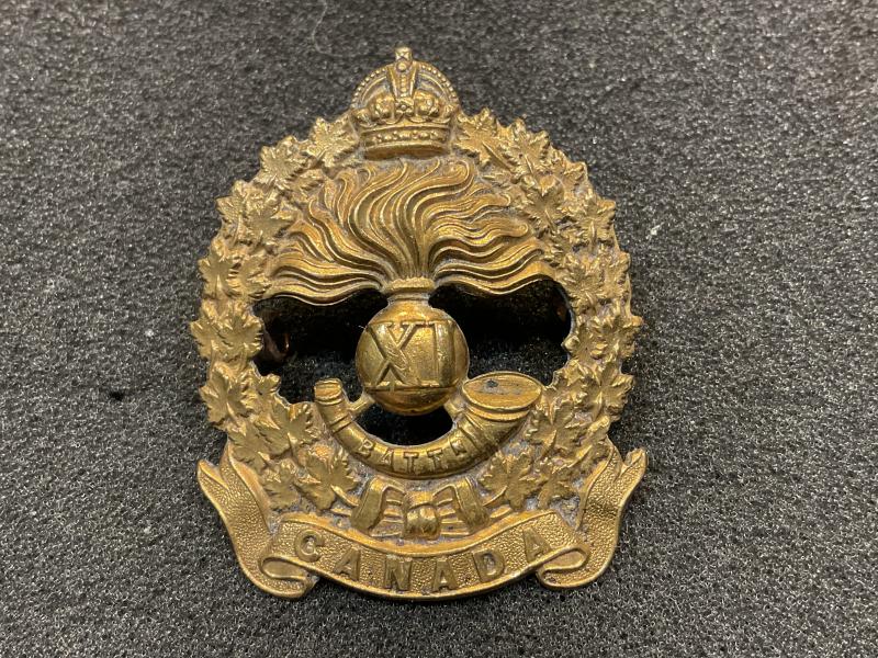 WW1 CEF 11th Infantry Battalion cap badge.