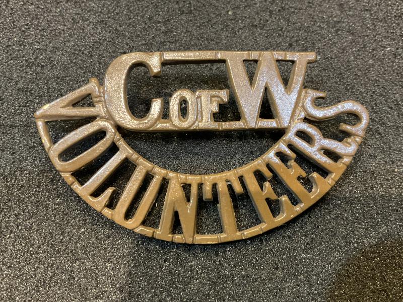 WW1 City of Westminster volunteers V.T.C title