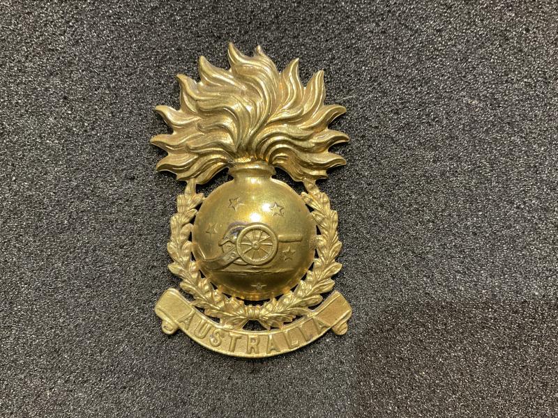 Australian Field Artillery (Militia) 1900-12 hat badge