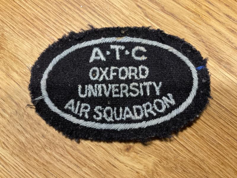 Oxford University A.T.C Air Squadron cloth badge