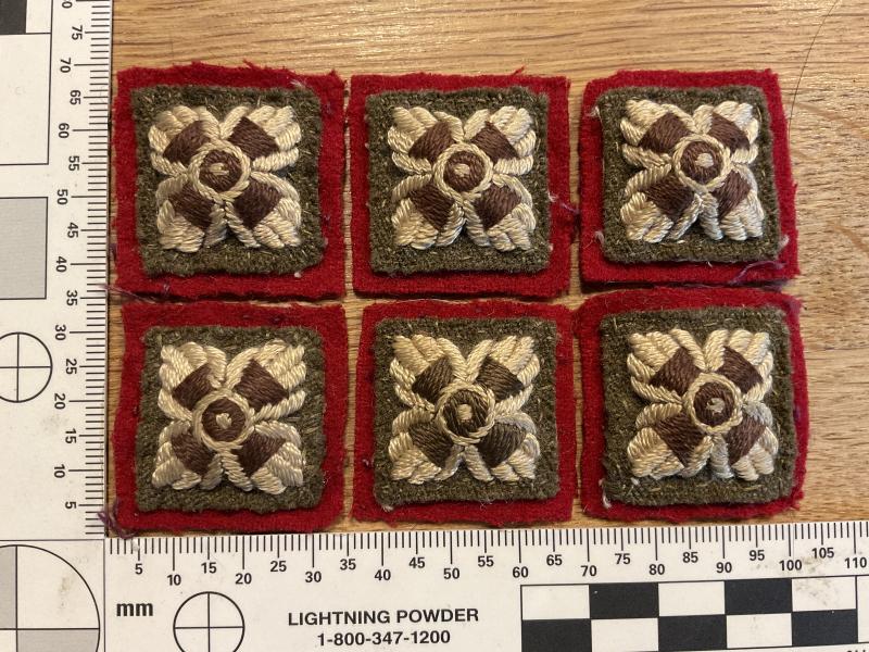 WW2 British/Commonwealth Cloth Infantry Captain's Pips