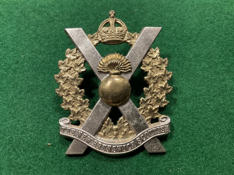 Canadian, The New Brunswick Scottish glengarry badge.