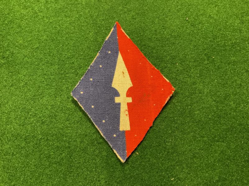 1st Corps Royal Artillery, printed formation sign.