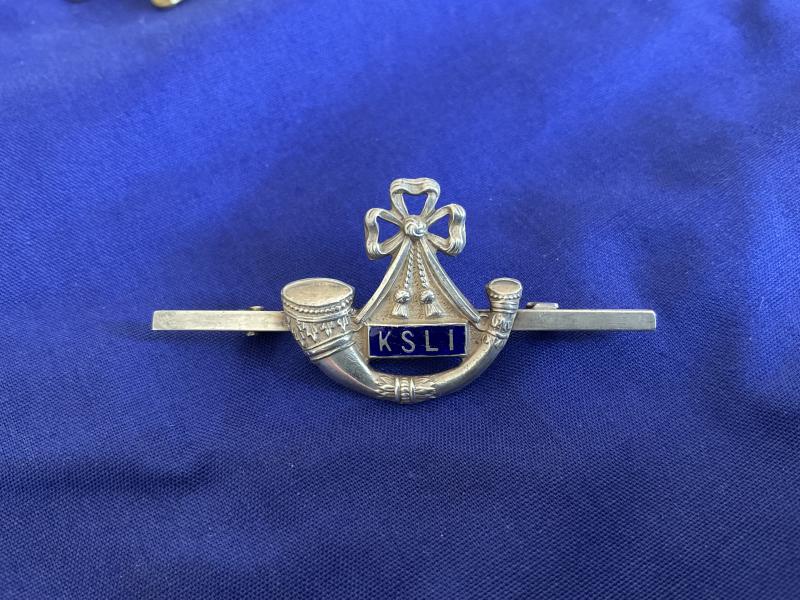 Kings Shropshire Light Infantry (KSLI) silver tie pin.