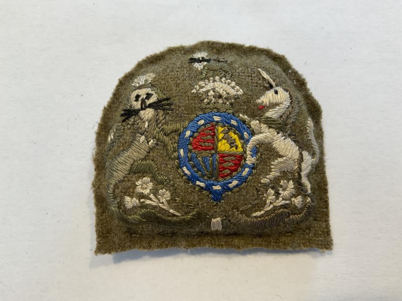 WW1/2 British Army padded W.O sleeve badge