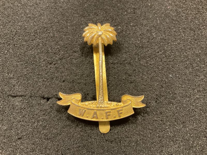 W.A.F.F Officers cap badge 1897-1928 by DOWLER.