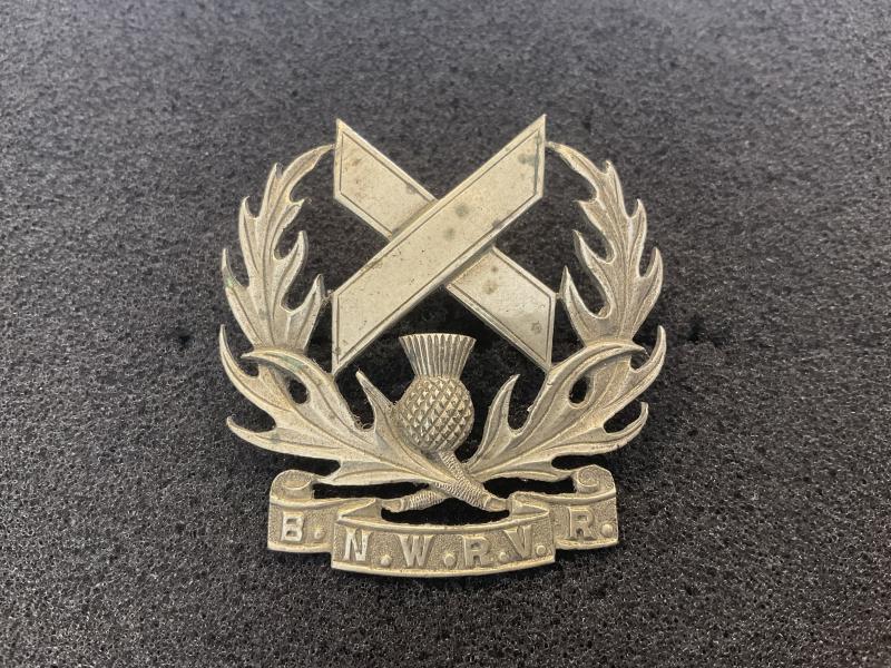 WW1 Bengal & North Western Railway Volunteer Rifles cap badge.