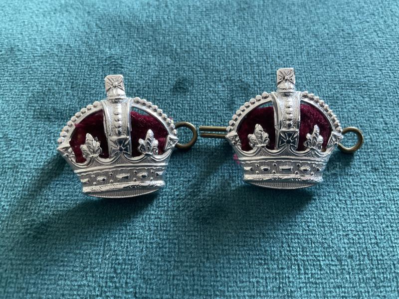 K/C Senior Police officers w/m rank crowns 1902-52