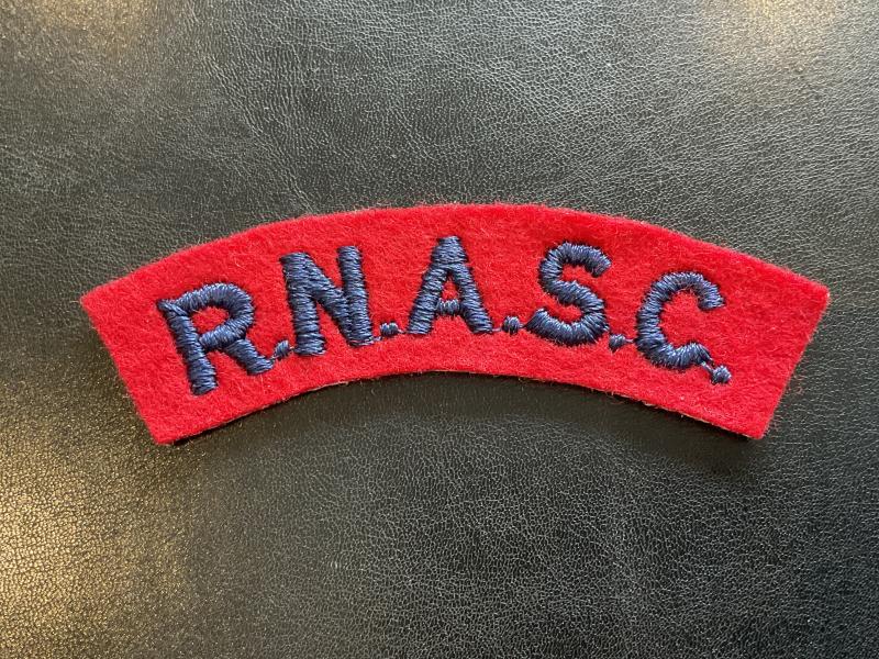 Rhodesia & Nyasaland Army Service Corps cloth shoulder title.