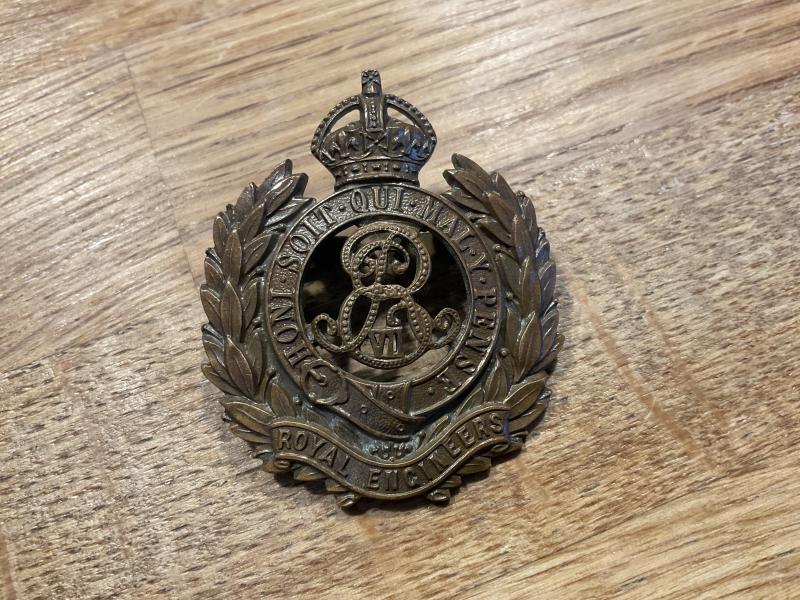 Edward VII Officers Service Dress cap badge