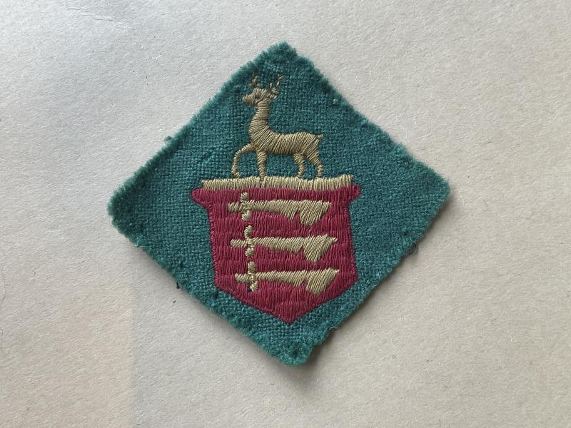 WW2 191st (Hertfordshire & Essex Yeomanry) Feild Regt, R.A  formation sign.